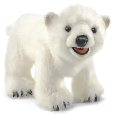 Produktbild von Folkmanis Polar Cub Bear, Handpuppe, Tier, 1 Stück(e)