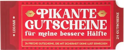 Produktbild von Legami BLOCK M.24 GUTSCHEIN SPICY SPICY