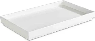 Produktbild von APS 15452 GN 1/4 Tablett ASIA PLUS, 26,5 x 16,2 cm, Höhe 3 cm, Melamin, weiß