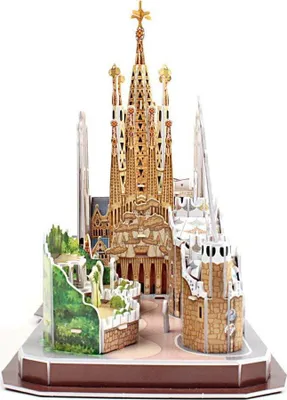 Obrázok produktu pre Cubic Fun CUBICFUN 3D puzzle City line Barcelona
