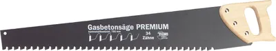 Produktbild von TRIUSO Gasbetonsäge “PREMIUM” 750mm, 34 HM-Zähne - S734P