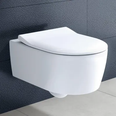 Produktbild von Villeroy & Boch Avento Wand-Tiefspülklosett DirectFlush Combi-Pack