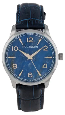 Produktbild von Holzkern Herrenarmbanduhr Primetime Sodalith/Silberfarben