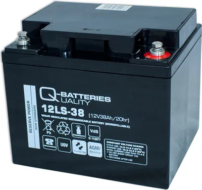 Produktbild von Ersatzakku für Panasonic LC-P1238APG 12V 38Ah AGM Batterie VdS