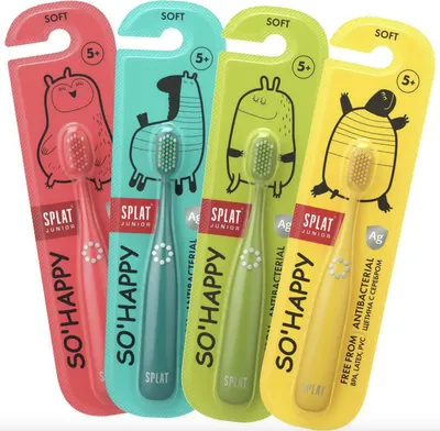 Obrázok produktu pre Detská zubná kefka Splat Junior 5+