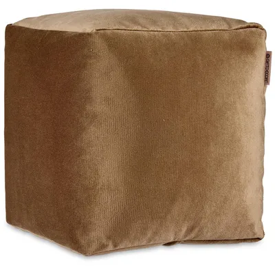 Produktbild von Gepolsterter Hocker aus Samt, 30 x 30 cm