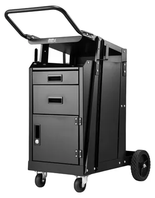 Obrázok produktu pre Mobilný dielenský vozík VEVOR, nosnosť 158 kg, kolesá otočné o 360°, zvárací vozík pre zváracie stroje MIG, plazmové rezacie stroje