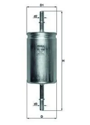 Obrázek produktu pro Palivový filtr KNECHT KL 559