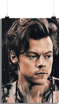 Produktbild von Harry Styles Poster - Close Up Poster - Musik Poster - 51x71cm - Perfekt zum Einrahmen