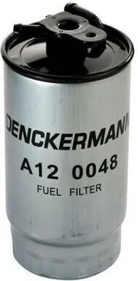 Produktbild von Kraftstofffilter DENCKERMANN A120048 für BMW 3 Limousine (E46) Leitungsfilter