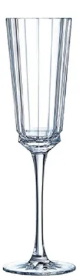 Image de Cristal d'Arques Verres à champagne Macassar 170 ml - 6 pièces