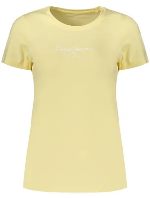 Immagine prodotto di Pepe Jeans Damen Kurzarm-T-Shirt Gelb