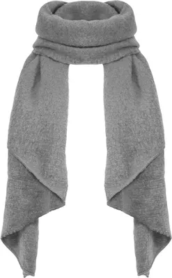 Produktbild von Kuscheliger Winter Schal "Eliana" 250 x 63 cm | Grau