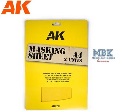 Obrázek produktu pro AK Interactive Maskovací fólie A4
