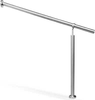 Produktbild von SWANEW Geländer Treppengeländer Edelstahl Eingangsgeländer Handlauf für Treppen Wandhandlauf Treppengeländer Außen Innen 80cm