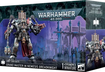 Image de Warhammer 40.000 Chevalier Gris Grand Maître dans Nemesis Dreadknight