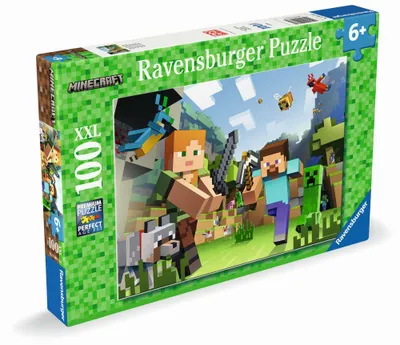 Zdjęcie produktu dla Ravensburger Minecraft, 100 elementów