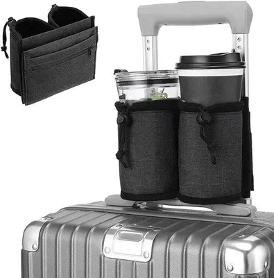 Immagine prodotto di Portabicchieri da viaggio per 2 tazze da caffè, pratico