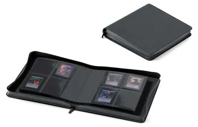 Produktbild von Prophila Collection 4 Pocket Premium Toplader Binder mit Zipper, schwarz