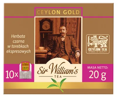 Obrázek produktu pro Čaj Ceylon Gold Sir Will