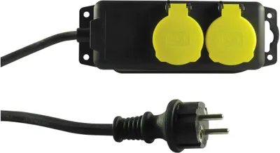 Obrázok produktu pre REV 0512467555 REV Steckdosenleiste IP44 2-fach 1,4m
