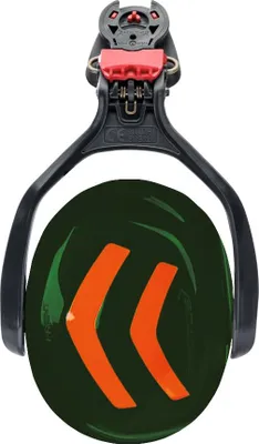Produktbild von PROTOS® Gehörschutz Kapsel/ Kapselgehörschutz E Olivgrün/Neonorange