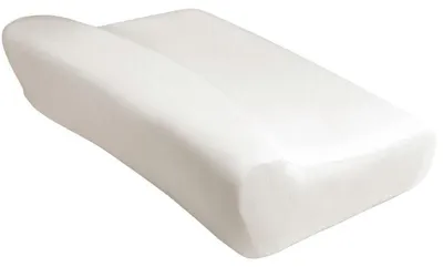 Produktbild von Orthopädisches Schlafkissen 47x33x14 cm Profilierter Speicher SISSEL Weiß Weich L