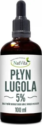 Produktbild von Natvita Lugols Jod 5% 100 ml