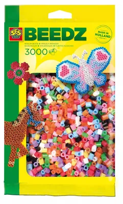 Immagine prodotto di Kit Perline Colorate SES Creative - 3000 Pezzi di Creatività