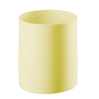 Produktbild von ASA Windlicht, gelb  d. 6,5 cm, h. 7,5 cm, porcelain