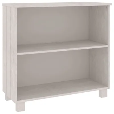 Zdjęcie produktu dla Szafka HAMAR, biała, 85x35x80 cm, lite drewno sosnowe