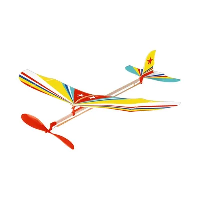 Produktbild von Bunte Geschenke - Segelflieger mit Gummimotor
