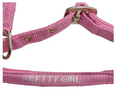Immagine prodotto di Cavezza Horse Guard Malva Fairy Tale rosa con iscrizione, taglia:Shetty