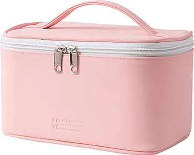Produktbild von Tragbare Hautpflegeprodukte für unterwegs, Kosmetiktasche für Damen, Aufbewahrungstasche für Kosmetikartikel