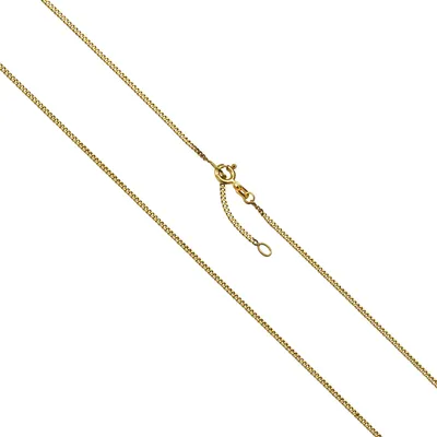 Produktbild von Damen Collier 333 Gold Panzerkette