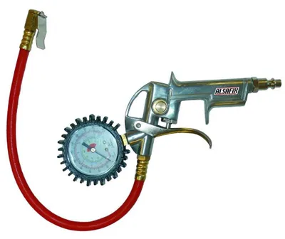 Image de Pistolet de Gonflage Pgs avec Manomètre - D-Work