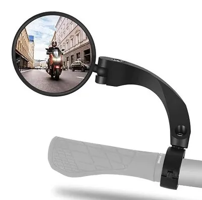 Zdjęcie produktu dla Lusterko rowerowe na kierownicę 18 26 mm hd obracane 360 bezpieczeństwo