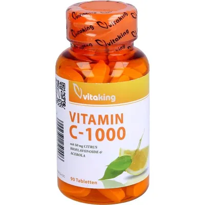 Image de Vitamine C 1000 avec bioflavonoïdes comprimés 90 pc