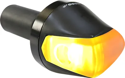 Produktbild von LED Blinker Knight Koso Lenkerendenblinker schwarz Rauchglas 42 x 36 x 36 mm