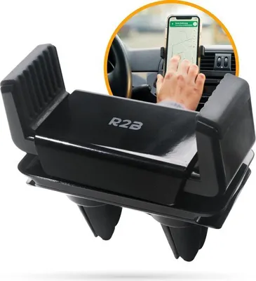Produktbild von R2B Handy Halterung Auto Für lüftungsgitter - auto Handyhalterung, 360-Grad-Drehfunktion, KFZ-Halterung lüftung, Halterung iPhone