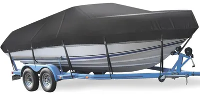 Image de Solidchoice - Housse de bateau imperméable en Oxford 420D avec protection UV