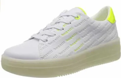 Produktbild von bugatti Damen 432866015057 Sneaker, Weiß (White/Yellow 2050), größe 41 EU