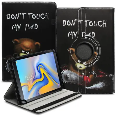 Produktbild von Tablet Hülle für Samsung Galaxy Tab A 10.5 Tasche Schutzhülle Case Cover DrehbarFarben:Motiv 8
