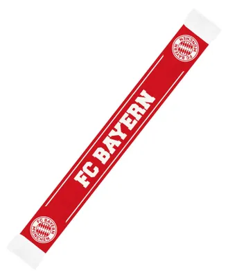 Zdjęcie produktu dla FC Bayern Monachium szalik kibica Rekordpokalsieger czerwony 140x17 cm