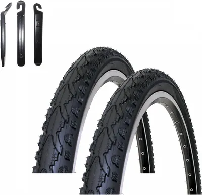 Obrázok produktu pre 2 x Kenda K-935 16" pneumatika na bicykel Pneumatika na bicykel čierna 47-305 (16 x 1,75) vrátane 3 pák na pneumatiky
