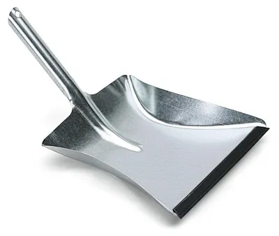 Produktbild von Nölle Profi Brush Kehrschaufel Metall verzinkt mit Düllgriff, 39x24 cm | 1 Stück