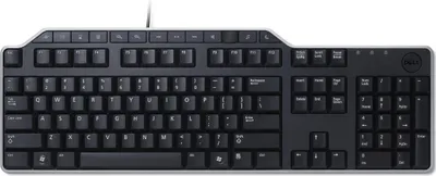 Produktbild von DELL KB522, Volle Größe (100%), Kabelgebunden, USB, Membran Key Switch, QWERTZ, Schwarz