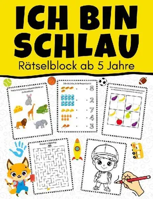 Produktbild von Ich bin schlau - Rätselblock ab 5 Jahre