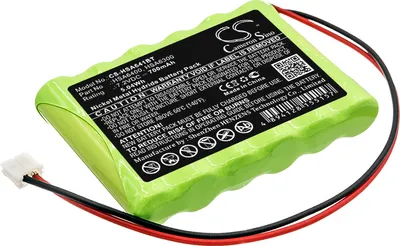 Produktbild von TECHTEK Akku Kompatibel mit [Yale] Alarm control panels, HSA6300 Family Alarm Control Panel Ersetzt 802306063H2, für GP60AAAH6BMJ, für GP60AAS4BMX,