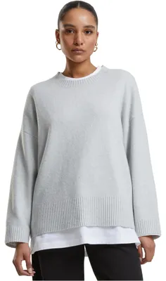 Immagine prodotto di Dámský svetr Urban Classics Ladies Soft Oversized Sweater lightasphalt - M